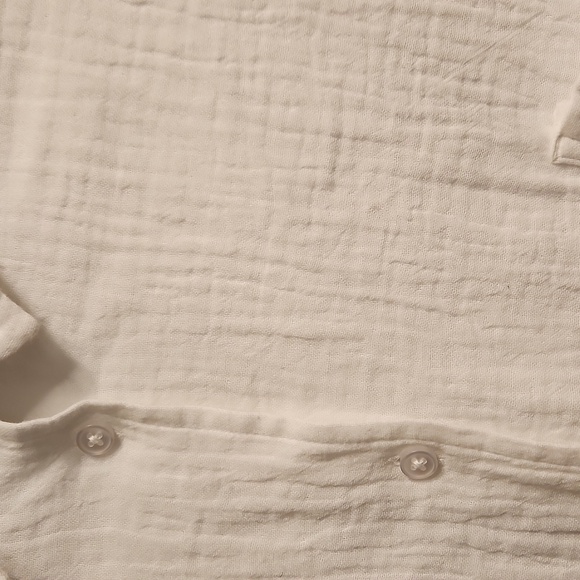 C*A*S*L*O*N Button Up Shirt White Size 3x - Picture 2 of 11